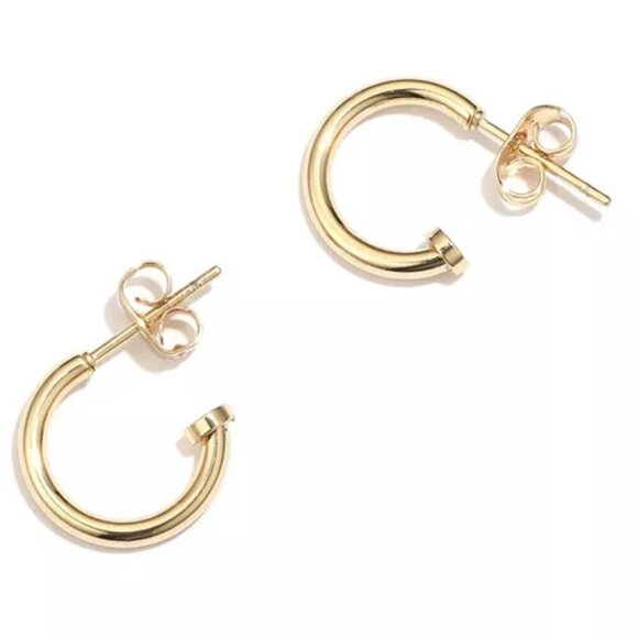 Unwritten Earrings Multi-Color Glass Mix and Match Hoop Interchangeable Set NIB - Picture 7 of 7